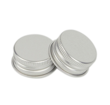 K906-2 Silver Aluminium Plastic Cap Serbaguna ISO9001 Untuk Botol Kaca