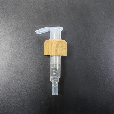 Transparan Kepala Pencetakan Transfer Air Pompa Lotion Dispenser Aluminium UV