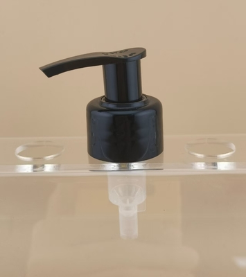 Disesuaikan Hitam Lotion Pump Sekrup Ribbed K201-9 untuk Perawatan Kulit CRC Possible