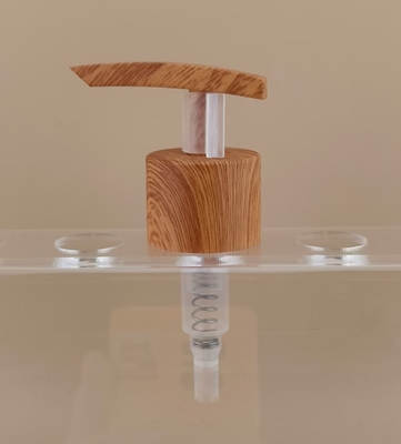 Pompa Lotion Plastik Dispenser Gandum Kayu Pompa K1104 untuk Botol
