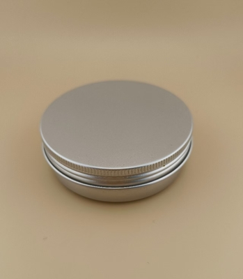 Kasus Aluminium Perak Besar dengan Tutup Sekrup untuk Kosmetik