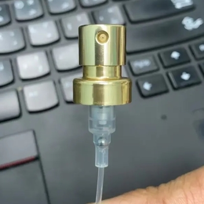 Fine Mist Perfume Pump Sprayer 0,10 cc Aluminium Perak