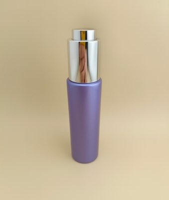 Desain Halus Ungu Halus Bulat Panjang Botol Tetes K-GBL30 Untuk Esens