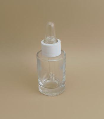 Botol Tetes Panjang Bulat Halus Jelas Mini untuk Esens