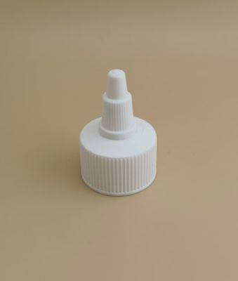 Tutup Jeli Berusuk Plastik Putih untuk Botol Cat