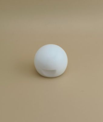 Tutup Bola Lempeng Plastik Putih untuk Botol Kosmetik