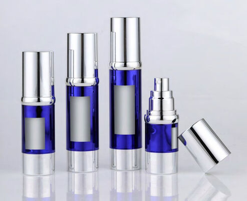 Vakum Kosmetik Perawatan Kulit Plastik Lotion Cream Serum Airless Pump Bottle