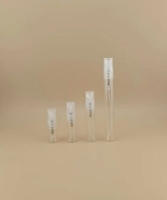 Botol Pompa Airless Portable Mini Clear untuk Kosmetik