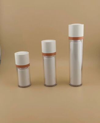 Botol Putar dengan Penutup Luar Bening untuk Kosmetik