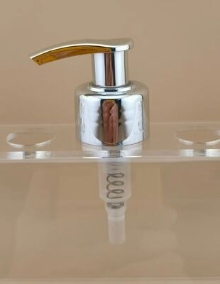 Desain Baru Perak Pump Lotion Kunci Kiri Kanan untuk Sampo