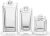 Botol Parfum Kaca Semprot Kosong Persegi Bening 30ml 50ml 100ml Kustom Mewah