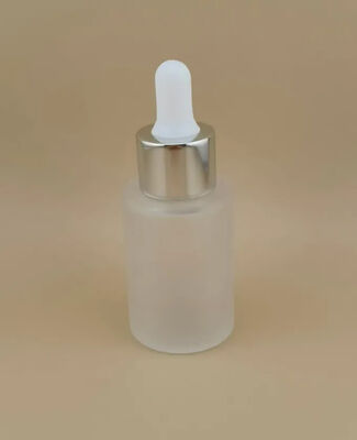 Desain Baru Botol Dropper Matte Clear Smooth Round untuk Essence
