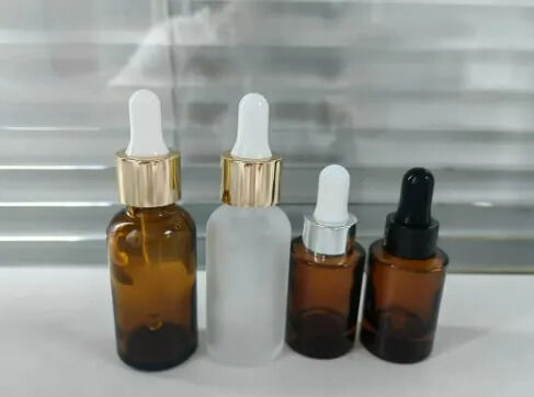 Transparan Luxury Empty Glass Dropper Botol Perawatan Kulit Oil Dropper Botol