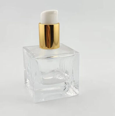 Botol Kaca Parfum Kemasan Kosmetik yang Disesuaikan dengan Penyemprot Pompa