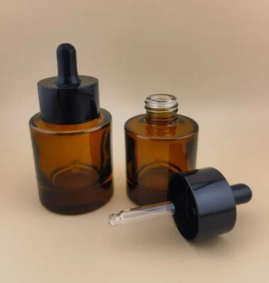 Eyedropper Botol Kaca Stok Esensi Botol Pisah Botol Minyak Botol Amber Kaca