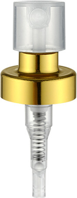 Pompa Parfum Crimpless Emas Praktis, Kepala Semprot Parfum K402-2 0.13cc