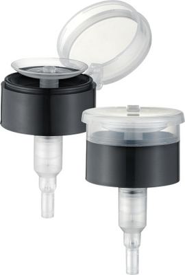 Pompa Cat Kuku Tidak Beracun OEM, K802-1 Black Nail Varnish Remover Pump Dispenser