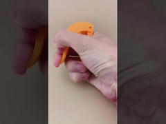 Orange Plastic Mini Trigger Sprayer K601-1 untuk Penata Rambut