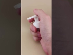 Pump lotion putih perawatan kulit K204-3 dengan kunci kiri-kanan