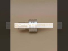 Ponsel yang dipersonalisasi Silver Alum Button Fine Crimp Sprayer Screw K405-1 untuk parfum