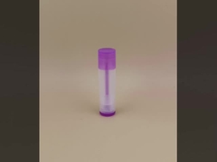 Kemasan Lip Balm halus kecil dengan tutup ungu untuk lipstik