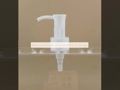 Pompa minyak lotion putih pompa minyak K209-2 untuk perawatan kulit