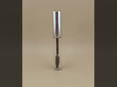 Sikat Bulu Mata Botol dengan Tutup Ulir Perak untuk Wanita