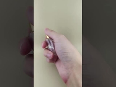 Pompa Dispenser Lotion Botol Dropper yang Disesuaikan untuk Essence Wajah dengan Tutup Ulir Kuning dan Ukuran Kecil