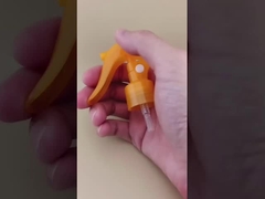 Plastik PP Customized Orange Mini Trigger Sprayer K602-2 untuk pembersihan rumah tangga