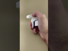 Pemicu Semprot Pompa K101-4 Plastik Bening PP untuk Botol Tata Rambut