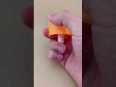 Penghapusan Makeup Wanita Pompa Kuku Oranye K801-2 Dengan Musim Semi Dalam Plastik PP Trigger CRC Possible