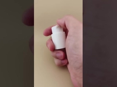 Pompa krim putih bulat K702-8 untuk botol kosmetik