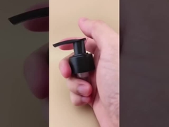 Sand Black Lotion Pump Screw Ribbed K201-9 untuk Botol Perawatan Kulit