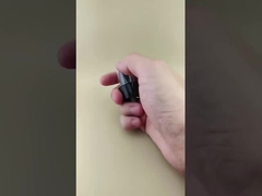 Pompa krim plastik hitam bersertifikat K701-1 untuk botol kosmetik