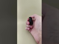 Pompa Krim Plastik Hitam Desain Baru Yuyao Bersertifikasi dan Disesuaikan K701-5 untuk Botol Kosmetik