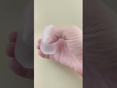 Botol kaca bening untuk fondasi