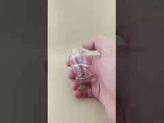 Desain Baru Perubahan bertahap Botol Kaca Lencong Jelas untuk Esensi