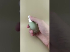 Botol Dropper Bergaris Hijau Perubahan Bertahap Desain Baru K-GBL30 untuk Esens