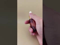 Botol Dropper Bergaris Cokelat Muda Jernih Desain Baru K-GBL30 untuk Esens