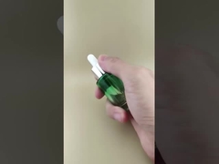 Desain Baru Perubahan Bertahap Jelas Hijau Tua Botol Tetes Halus K-GBL30 untuk Esens