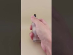 Desain Baru Botol Dropper Bulat Matte Jelas untuk Lotion