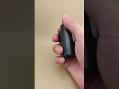 Desain Baru Perubahan Bertahap Jelas Hitam Halus Botol Tetes Bulat K-GBL30 Untuk Esens