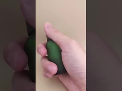 Desain Halus Botol Kaca Hijau Tua Bening untuk Esens