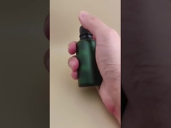 Desain halus Botol Dropper Hijau Hitam Jelas untuk Essence