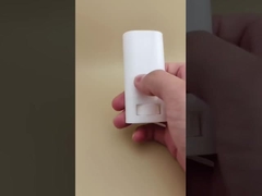 Kemasan Lip Balm Putih Datar Halus untuk Lipstik