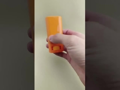 Kemasan Pelembab Bibir Halus Oranye untuk Lipstik