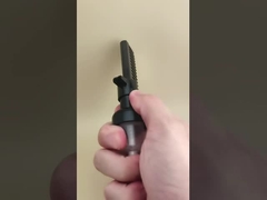 Desain halus Pump busa besar plastik hitam untuk cat rambut