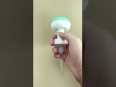 Nice Design Cyan Plastic Bunga Bentuk Bubuk Pompa untuk botol sanitizer tangan anak-anak