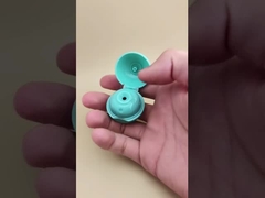 Tutup Bola Halus Matte Plastik Sian untuk Botol Kosmetik