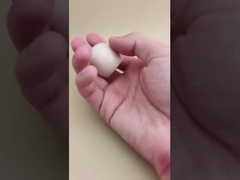 Ricewhite Plastic Smooth Spherical Lid untuk Botol Kosmetik